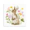 Lumaprints Flower Patch Bunny I Canvas Giclée Art